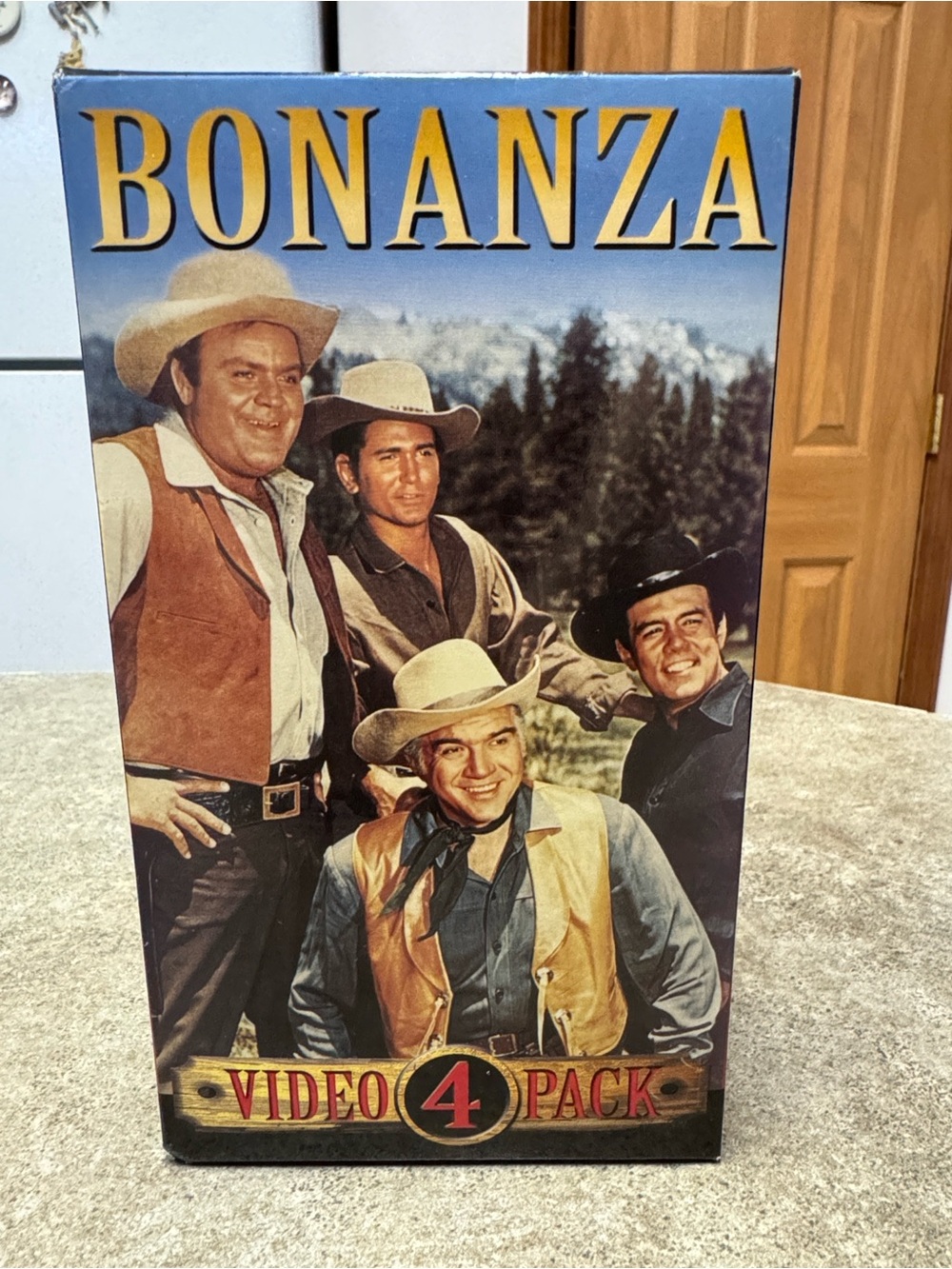 Bonanza Vintage Horse Western TV Series VHS Video 4-Pack Boxed Collectible Set
